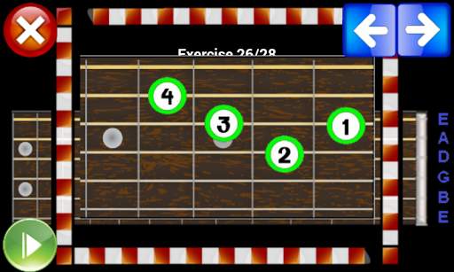 Guitar Exercises 3 تصوير الشاشة