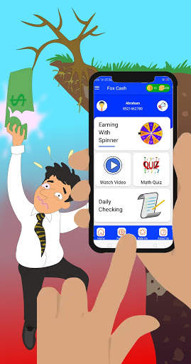 Earn Money | Spin, Watch & Solve Math To Earn स्क्रीनशॉट 1