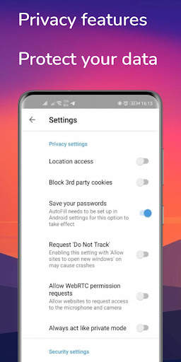 BrowserX - Proxy & VPN Browser screenshot 3