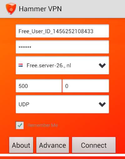 Hammer VPN  AntiDPI VPN screenshot 1