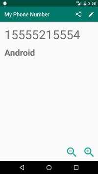 My Phone Number screenshot 1
