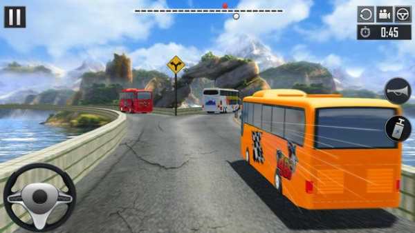 Bus Racing 2019: Coach Bus Simulator screenshot 4