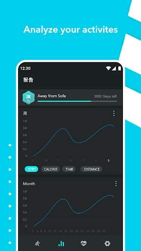 Step Counter - Pedometer & Calorie Counter screenshot 3