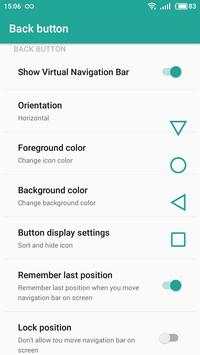 Back button скриншот 3