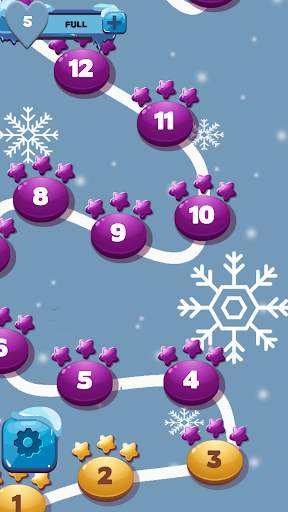 Bubble Snow Game screenshot 2