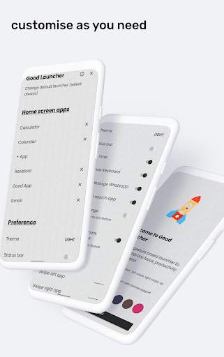 Good Launcher - Free, no ads, minimal screenshot 4