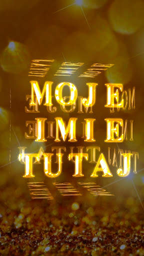 3D moje imię na żywo tapety screenshot 5