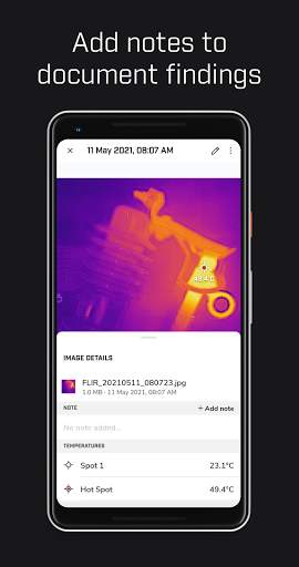 FLIR ONE screenshot 5