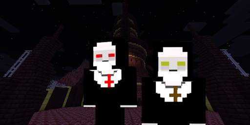 Evil Nun Skin for Minecraft screenshot 2