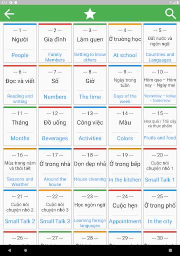Speak Vietnamese Phrase, Vocab screenshot 16