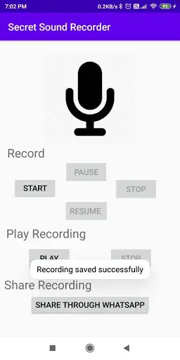 Secret Sound Recorder screenshot 3