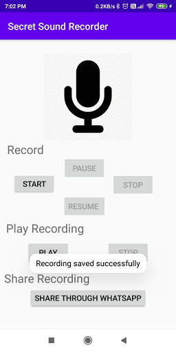 Secret Sound Recorder screenshot 3