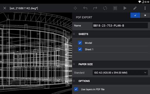 CorelCAD Mobile - .DWG CAD annotation & design screenshot 12