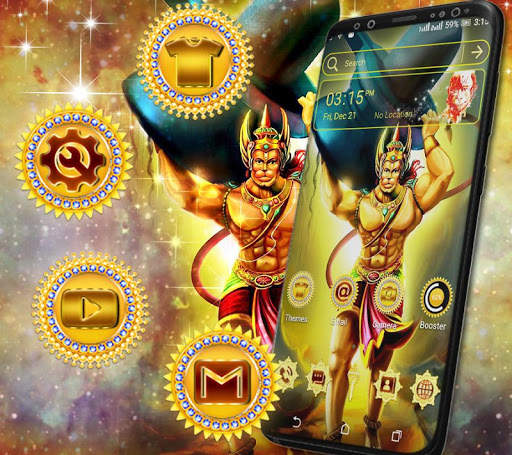 Hanuman Ji Launcher Theme screenshot 1