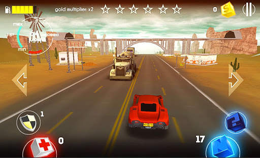 Traffic Fast Car Road Racer 3D स्क्रीनशॉट 1
