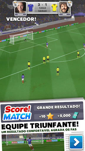 Score! Match – Futebol PvP screenshot 1