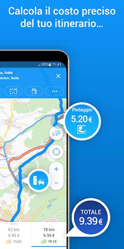 ViaMichelin : GPS, Itinerario screenshot 3