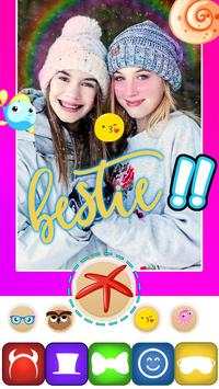 Face Stickers Snap Camera Editor screenshot 1