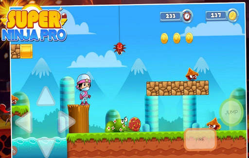 Super Ninja PRO - Jungle Adven screenshot 5