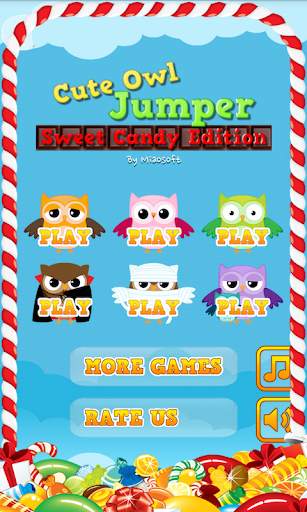 Cute Owl Jumper Sweet Candy screenshot 4