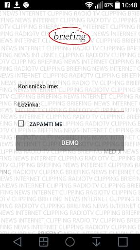 Briefing Mobile screenshot 1