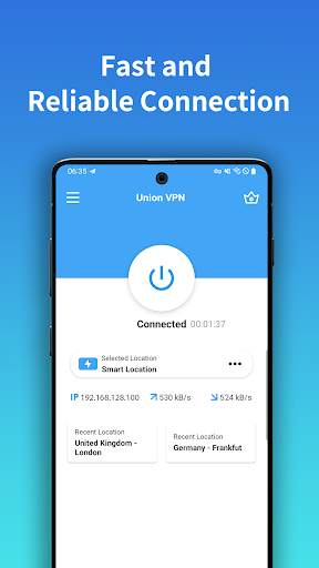 Union VPN - Secure VPN Proxy screenshot 2
