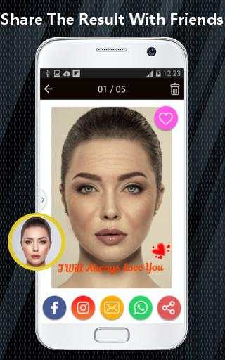 Old Age Face Maker - Aging Face Changer screenshot 4