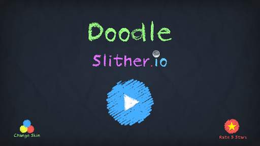 Crayon Slither Snake - Player VS AI screenshot 1