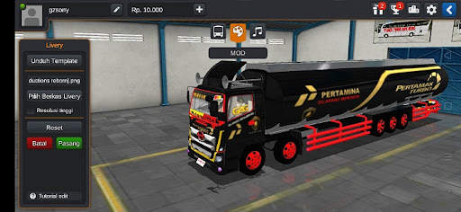 Mod Truk Tangki Bussid screenshot 4