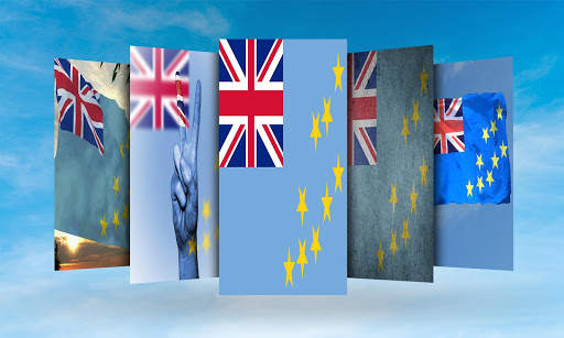 Tuvalu Flag Wallpaper screenshot 3