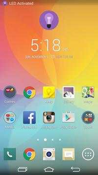 Home Screen Flashlight screenshot 3