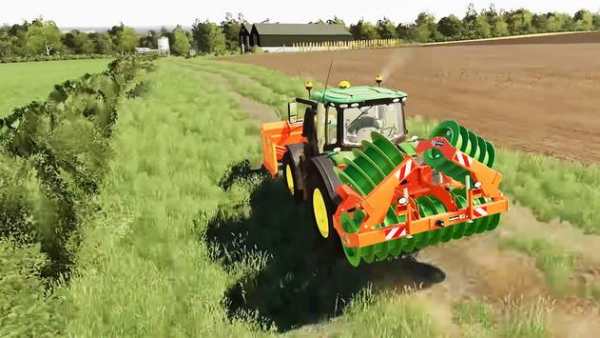 Farmer Tractor Driving Simulator:3D Free Farm Game screenshot 4