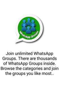WhatsApp Groups - Join WhatsApp Groups screenshot 1