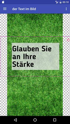 Text auf das Foto auf Deutsch screenshot 2