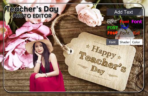 Teacher's Day Photo Editor screenshot 2
