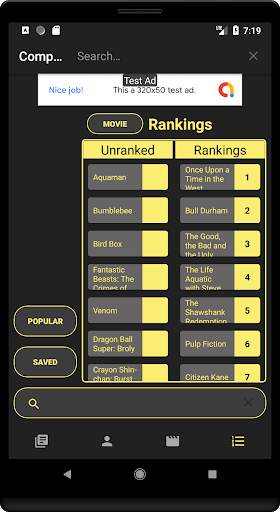 Completist - Movie/TV Checklist & Ranker screenshot 5