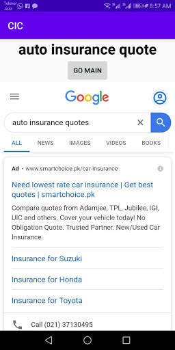 CIC: Car Insurance Companies screenshot 2