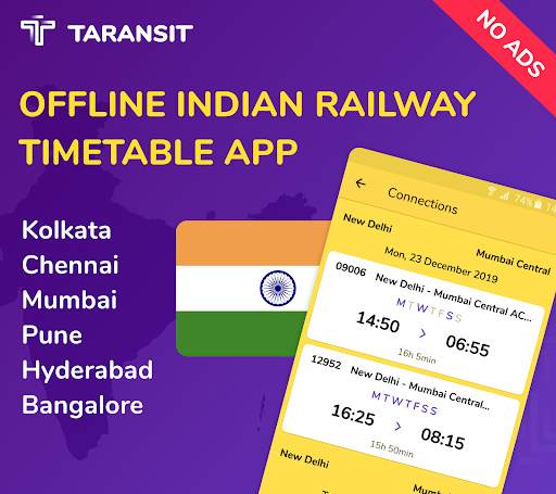 Kolkata Sub & local train time screenshot 1