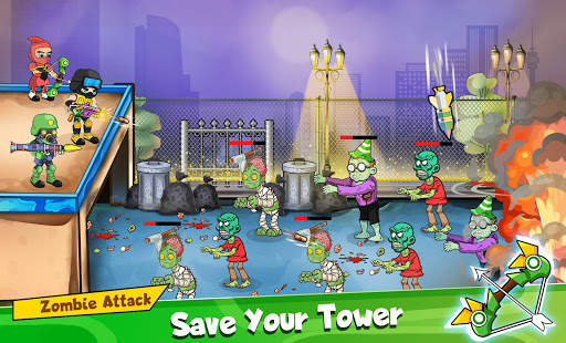 Kelangsungan hidup serangan zombie screenshot 4