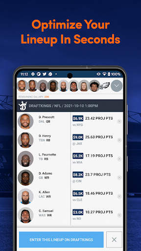 RotoGrinders Daily Fantasy screenshot 5