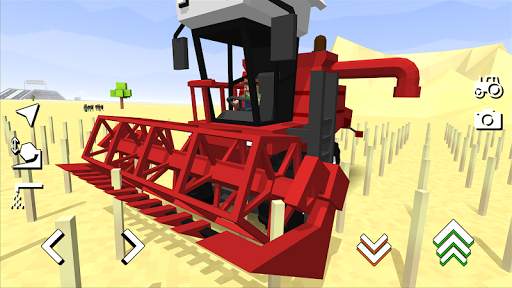 Blocky Farm Racing & Simulator screenshot 1