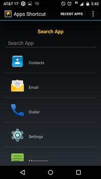 Apps Shortcut скриншот 2