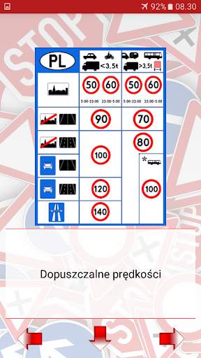 Znaki drogowe - Polska screenshot 4