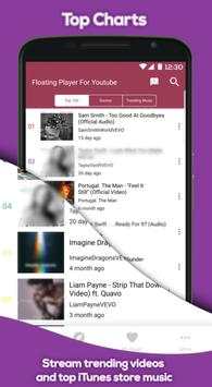 Floating Popup Free Music Player For Youtube screenshot 2