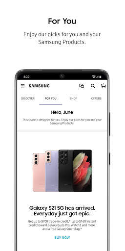 Shop Samsung screenshot 3
