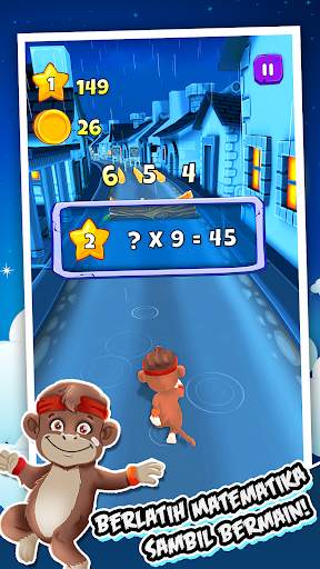 Toon Math Run: Matematika screenshot 2