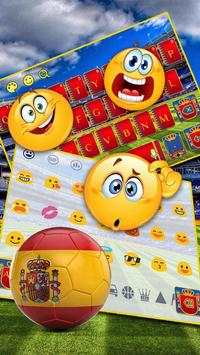 Keyboard Sepak Bola Spanyol screenshot 3
