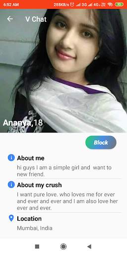 V Chat find your crush screenshot 5