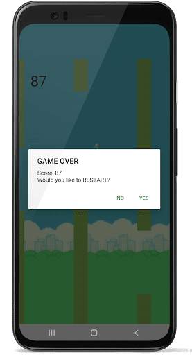 Flap Bird with Touch and Voice screenshot 4