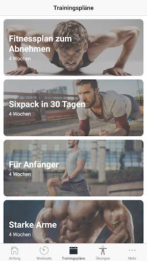 Workout Zuhause für Männer screenshot 4
